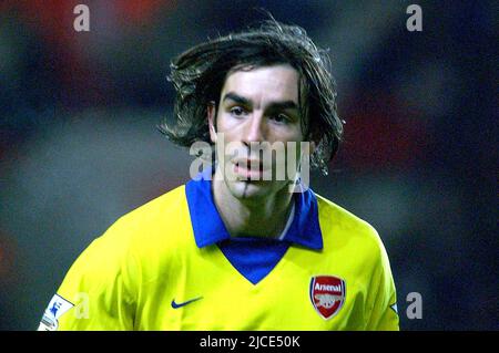 SAINTS V ARSENAL 29-12-03 ROBERT PIRES PIC MIKE WALKER, 2003 Stockfoto