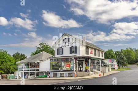 Shelter Island Hardware Store, Shelter Island, NY Stockfoto