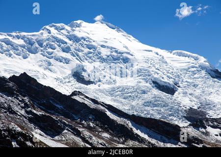 Ausangate Trek Trekking Trail, Ausangate Circuit, Cordillera Vilcanota, Cuzco Region, Peru, peruanische Andenlandschaft, Südamerika Stockfoto