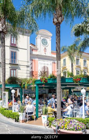 Bar Ercolano Restaurant, Piazza Tasso, Sorrento (Surriento), Region Kampanien, Italien Stockfoto