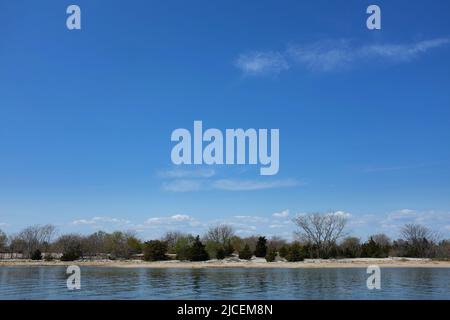 Youngs Island Wildlife Management Area, Stony Brook, Long Island, New York. Stockfoto
