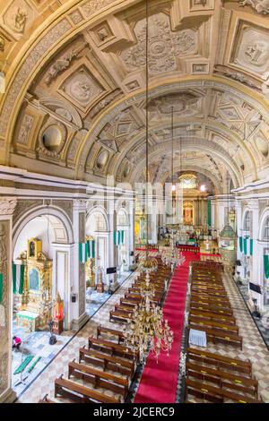 Das Innere der San Agustin Church in Manila, Philippinen Stockfoto