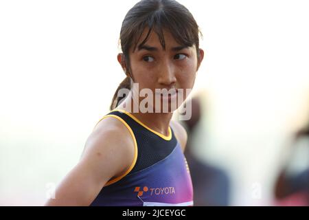 Osaka, Japan. 12.. Juni 2022. Nozomi Tanaka Leichtathletik : das Japan Track & Field National Championships der Frauen 5000m Finale 106. im Yanmar Stadium Nagai in Osaka, Japan . Quelle: Yohei Osada/AFLO SPORT/Alamy Live News Stockfoto