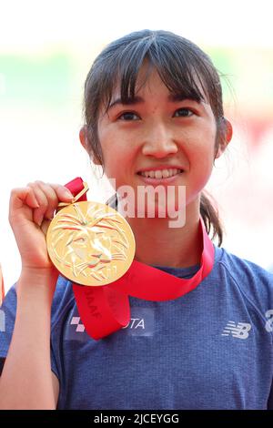 Osaka, Japan. 12.. Juni 2022. Nozomi Tanaka Leichtathletik : das Japan Track & Field National Championships der Frauen 5000m Finale 106. im Yanmar Stadium Nagai in Osaka, Japan . Quelle: Yohei Osada/AFLO SPORT/Alamy Live News Stockfoto