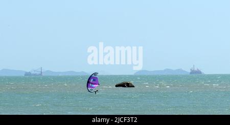 Upper Cheung Sha Beach, Lantau Island, Hongkong. Stockfoto