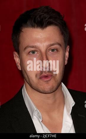 Jun 11, 2022 - London, England, UK - Ryan Prescott nimmt an den British Soap Awards 2022, Hackney Empire, Teil Stockfoto