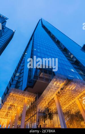 England, London, Southwark, The Shard bei Nacht Stockfoto