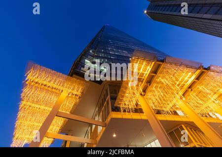 England, London, Southwark, The Shard bei Nacht Stockfoto