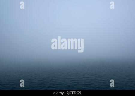 Schweden, Göteborg, Dänemark, Fredrikshavn, Kattegat, Meer, Nebel Stockfoto