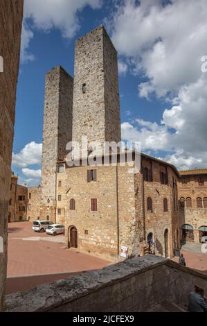 Italien, Toskana, San Gimignano Stockfoto