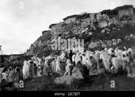 Äthiopien, Krieg von Äthiopien 1935, Dessiè Stockfoto