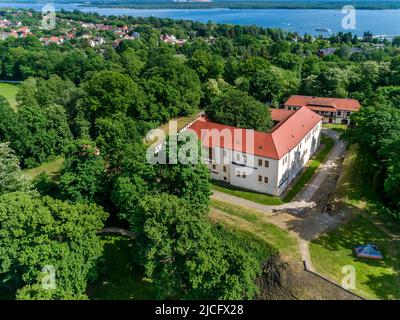 Renaissance-Festung Senftenberg Stockfoto