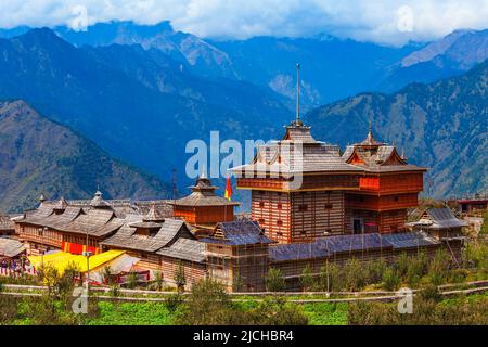 Der Bhimakali-Tempel oder Shri Bhima Kali Tempel ist ein hindu-tempel bei Sarahan in Himachal Pradesh in Indien Stockfoto