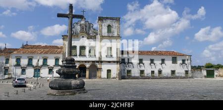 São Francisco Square, São Cristovão, Sergipe, Brasilien Stockfoto