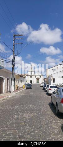 Kirche von Misericórdia und Antiga Santa Casa de Misericórdia, São Cristovão, Sergipe, Brasilien Stockfoto