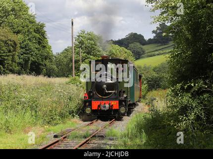 822 führt am 11,6.22 die Golfa-Bank an die Spitze. Stockfoto