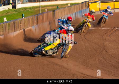 Speedway - Poole Pirates / Leicester Lions Stockfoto