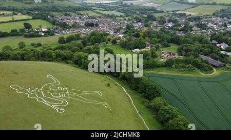 Cerne Abbas Riesensommer 2022 Stockfoto