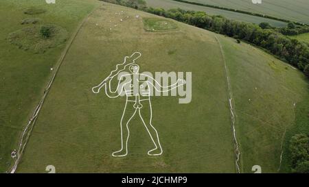 Cerne Abbas Riesensommer 2022 Stockfoto