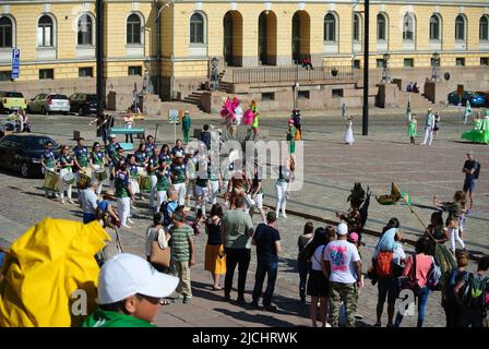 Helsinki Samba Festival 2022 Stockfoto