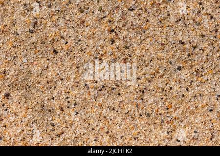 Namibia, Sandkörner auf den Dünen, Textur, Hintergrund Stockfoto