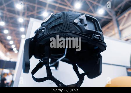 Persönliche Schutzausrüstung. Leichter ballistischer Helm Stockfoto