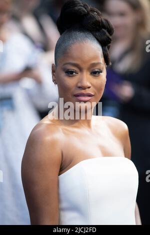 LONDON, ENGLAND - 13. JUNI: Keke Palmer nimmt an der britischen Premiere von „Lightyear“ am 13. Juni 2022 auf dem Cineworld Leicester Square in London, England, Teil. Foto von Gary Mitchell/Alamy Live News Stockfoto