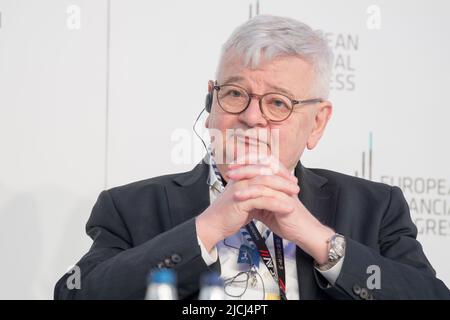 Joschka Fischer in Sopot, Polen © Wojciech Strozyk / Alamy Stockfoto Stockfoto