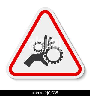 Bewegliche Teile Symbol isolieren auf weißem Hintergrund, Vektorgrafik EPS.10 Stock Vektor