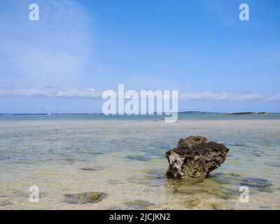 Hoshizuna Beach, Präfektur Okinawa, Japan Stockfoto