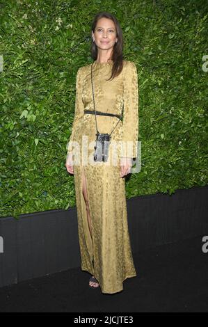 New York, USA. 13.. Juni 2022. Christy Turlington nimmt am 13. Juni 2022 am Chanel Arts Dinner des Tribeca Film Festival 2022 im Balthazar in New York, NY, Teil. (Foto von Anthony Behar/Sipa USA) Quelle: SIPA USA/Alamy Live News Stockfoto