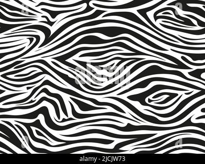 Zebrastreifen im nahtlosen Muster Stock Vektor