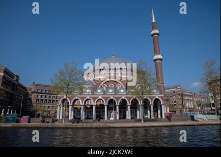 Die Moschee Aya Sofya In Amsterdam, Niederlande 24-3-2022 Stockfoto