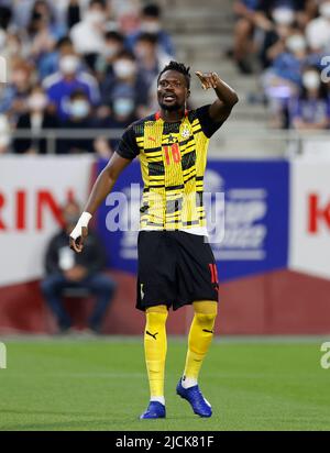 Hyogo, Japan. 10.. Juni 2022. Daniel Amartey (GHA) Fußball: KIRIN Cup Soccer 2022 Zwischen Japan 4-1 Ghana im Noevir Stadium Kobe in Hyogo, Japan . Quelle: AFLO/Alamy Live News Stockfoto