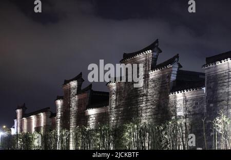 Der Südteich alte Straße Stockfoto