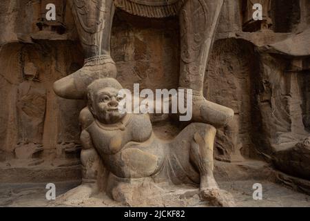 Luoyang longmen-Grotten Stockfoto