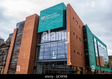 Abertay University Dundee - gegründet 1888 als das Dundee Institute of Technology wurde es 1994 zur Abertay University. Stockfoto