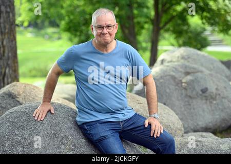 ARCHIVFOTO: Joachim KROL wird am 17. Juni 2022 65 Jahre alt, Joachim KROL (Schauspieler), Einzelbild, getrimmtes Einzelmotiv, Halbe Figur, halbe Figur. Filmpremiere „endlich Witwer-forever Young“ bei den Münchner Filmfestspielen am 6.. Juli 2021. ÃÂ Stockfoto