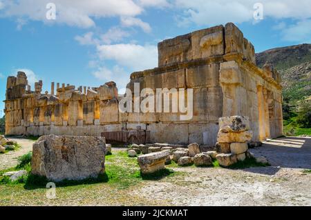 Qasr al=abd historische Ruinen im Jordan Stockfoto