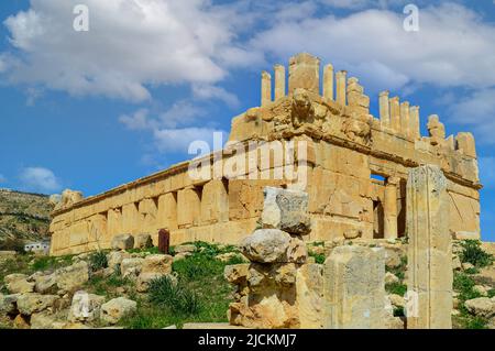 Der Qasr al-Abd im Irak al-Amir war der Traum von Hyrcanus, einem skrupellos ehrgeizigen Mitglied der einflussreichen Tobiad-Familie im Jordanien Stockfoto