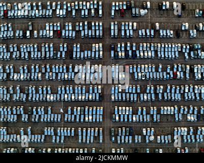 Chongqing neuer Parkplatz Stockfoto