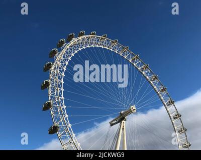 London Eye / Millennium Wheel in London, England Stockfoto
