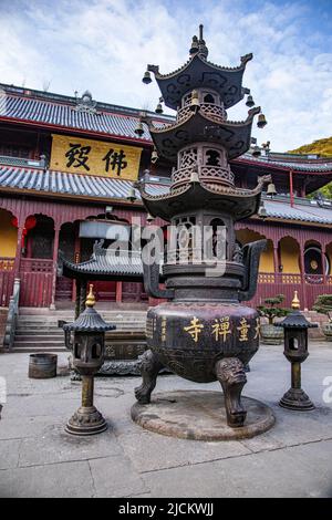 Der Kindertempel in der Provinz Zhejiang, in der Provinz Zhejiang, liegt Stockfoto