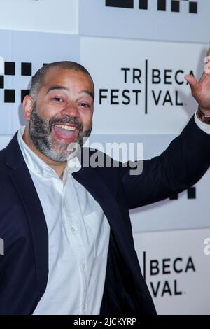 NEW YORK, NY, USA - 10. JUNI 2022: Schauspieler Danny Garcia nimmt an der Vorführung des 'Somewhere in Queens' 2022 Tribeca Film Festivals Teil Stockfoto