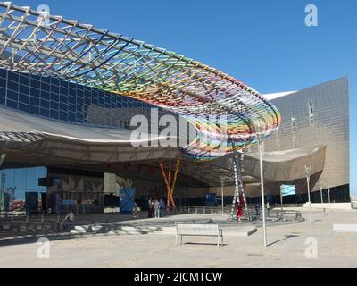 Málaga Messe- und Kongresszentrum (FYCMA). Spanien Stockfoto