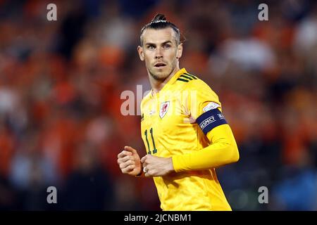 ROTTERDAM - Gareth Bale von Wales während des Spiels der UEFA Nations League zwischen den Niederlanden und Wales im Feyenoord-Stadion am 14. Juni 2022 in Rotterdam, Niederlande. ANP MAURICE VAN STEEN Stockfoto