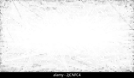 Grunge Textur Hintergrund. Überlagerte Punktstruktur. Abstrakter Hintergrund mit Körnung. Grungy Speckle-Effekt. Moderne Drucktapete in Abrißes. Verpixelt Stock Vektor