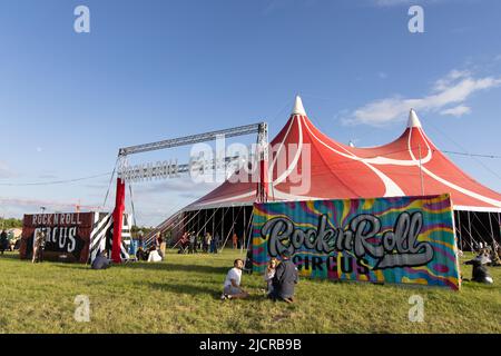 Szenen aus Rock N Roll Circus, Newcastle, Großbritannien, 8.. Und 11.. Juni 2022 Stockfoto