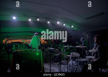 Bologna, Italien. 11.. Juni 2022. Thurston Moore Live in Nova Festival in Bologna, Italien am 11. Juni 2022. (Foto: Carlo Vergani/Pacific Press/Sipa USA) Quelle: SIPA USA/Alamy Live News Stockfoto