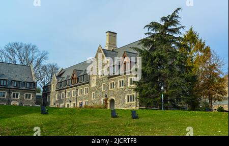 PRINCETON, NJ USA - NOVENBER 12, 2019: Die Princeton University ist eine private Ivy League University in New Jersey, USA. Stockfoto